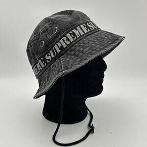 Supreme Boonie Bucket Hat Stencil Men's Small/Medium Streetwear